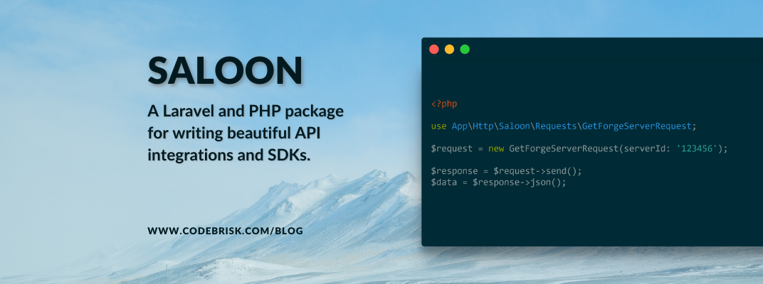 Write Beautiful API Integrations & SDKs in PHP with Saloon cover image